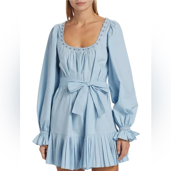 Ramy Brook Kayleigh Cotton Belted Minidress - Picture 3 of 8